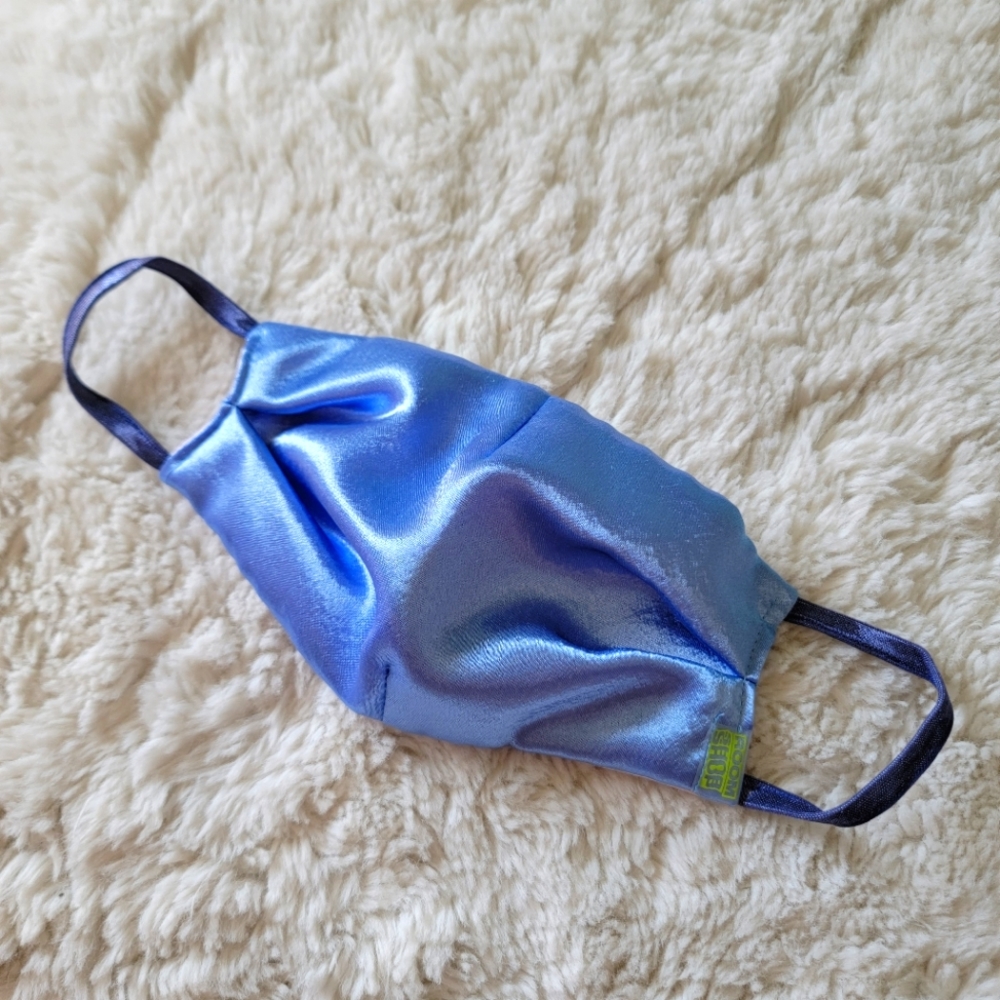 Room Shop Baby Blue Satin Mask - Picture 1 of 4